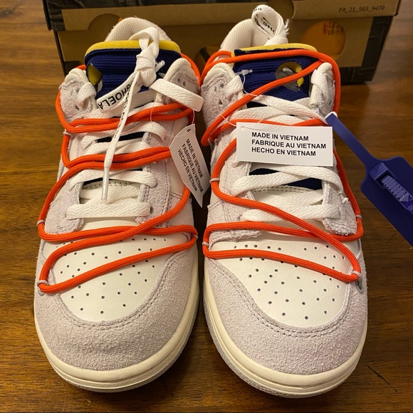 ❌SOLD❌Nike Dunk Low Off-White Dear Summer Men’s - Picture 2 of 11